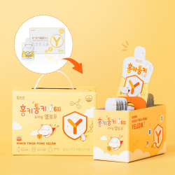 Hồng sâm cho trẻ biếng ăn Hongki Tongki Prime Yellow Hàn Quốc 2 – 4 tuổi