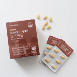 Thuốc mát gan, giải độc gan Premium Liver Milk Thistle Hàn Quốc (30v)